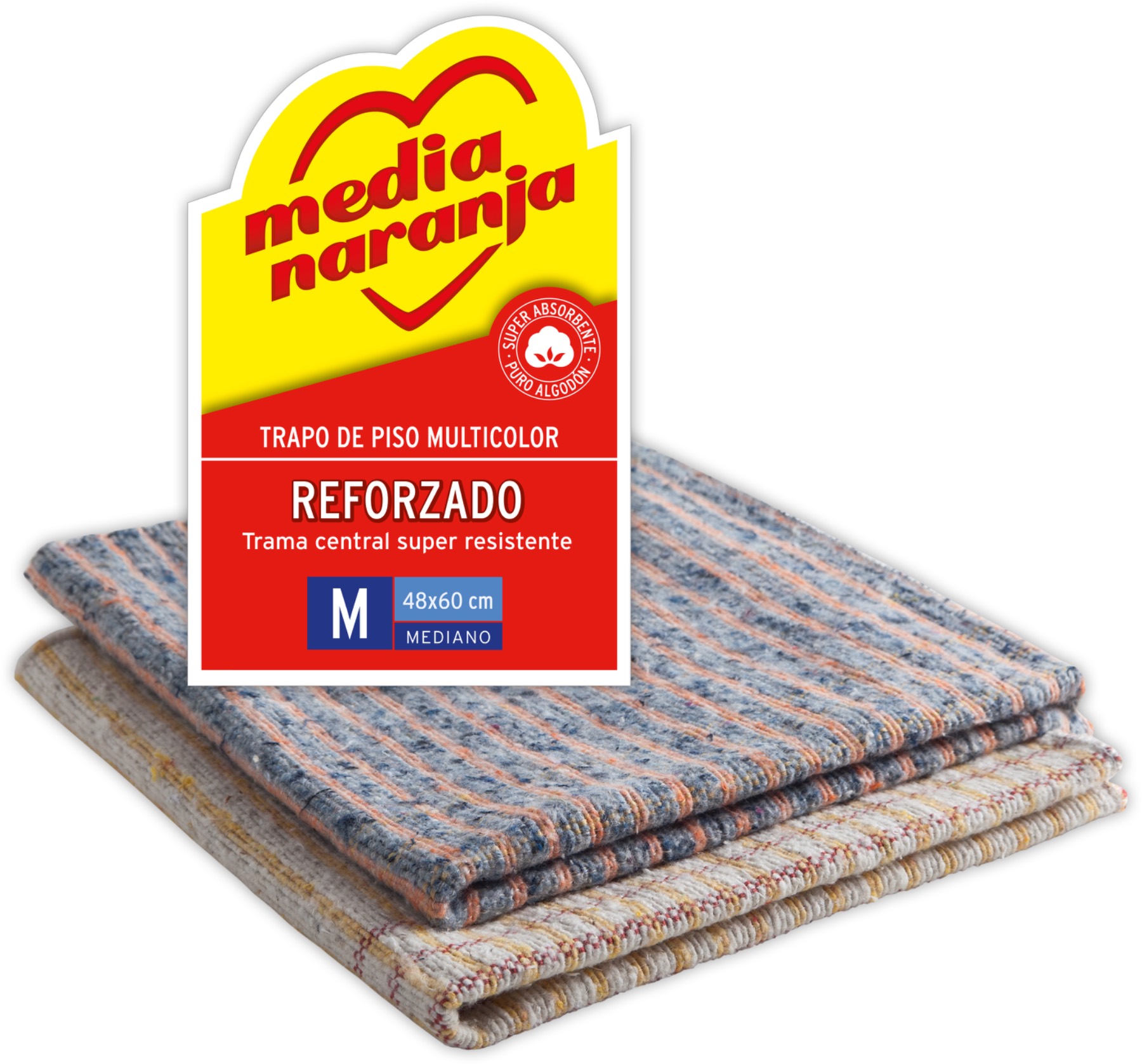 Doble Reforzado Multicolor Mediano